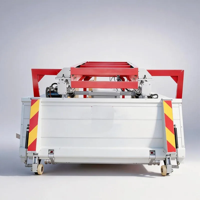 รถบรรทุกใต้ประตูลิฟต์